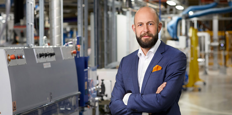 Carl Modigh, CEO of Habia Cable